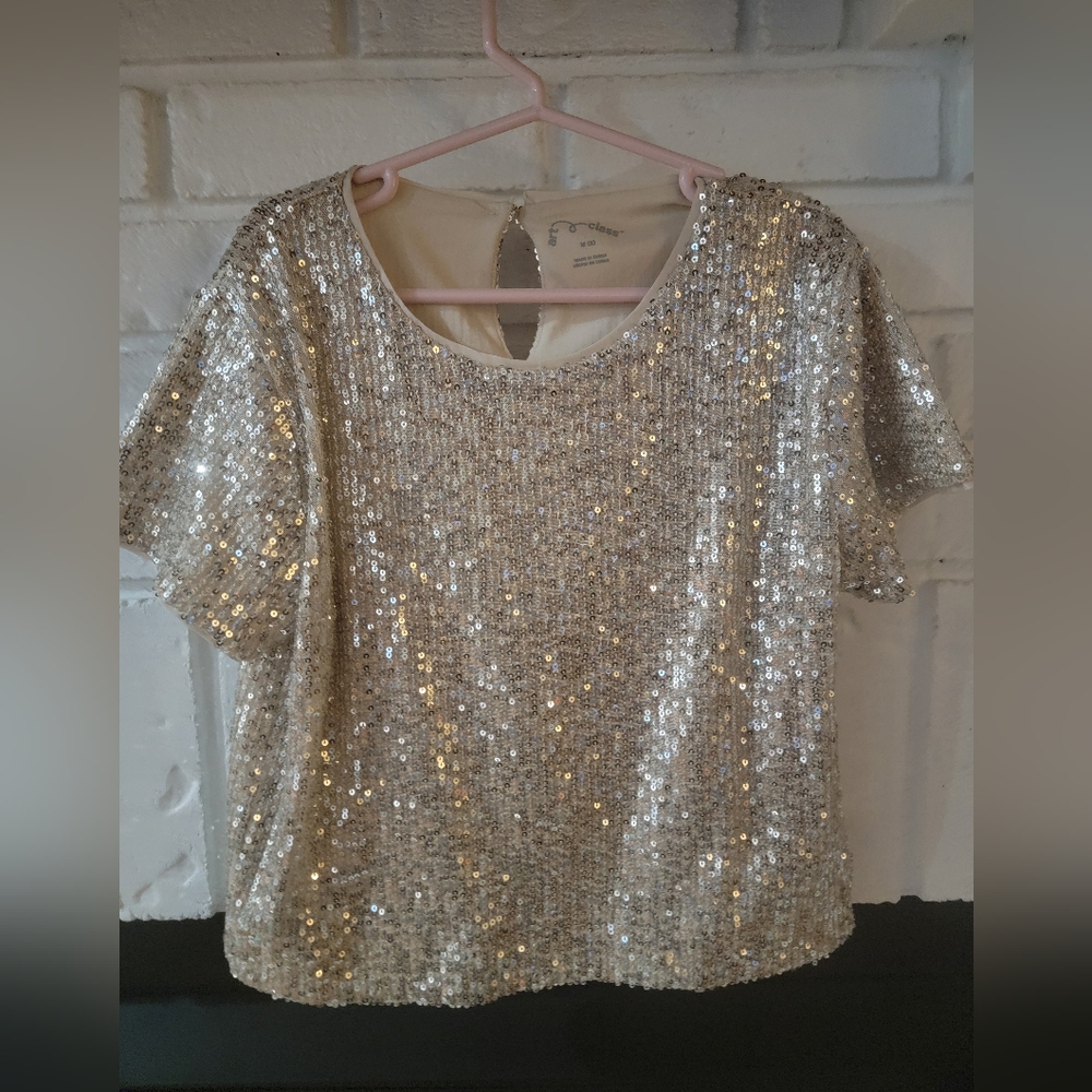 Sequins girls top